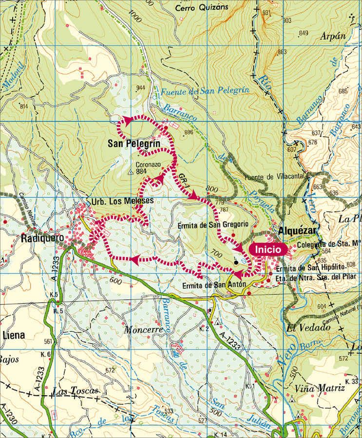 MAPA-Ruta11 BTT NucleosAlquezar